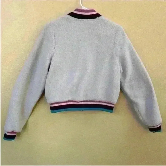 Spiritual Gangster " Trust The Universe" Sherpa
Bomber Jacket Women's Small NWOT - Picture 7 of 13